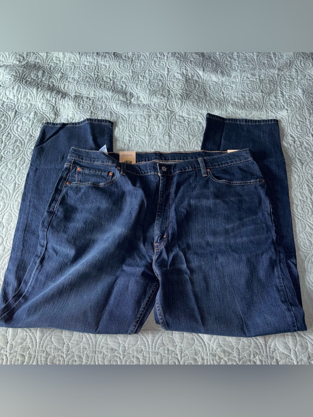Levi's Dark Blue 505 Relaxed Men's Jeans